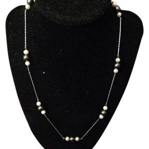 925 Tahitian pearl necklace